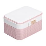 Скринька для прикрас з еко шкіри 15.5×11.5×8.5 ​​органайзер для ювелірних виробів HP-5-37P - Зображення 4