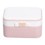 Скринька для прикрас з еко шкіри 15.5×11.5×8.5 ​​органайзер для ювелірних виробів HP-5-37P - Зображення 5