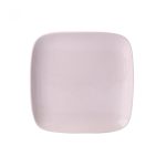 Тарілка обідня квадратна з порцеляни 20х20 см біла HP602 - Зображення 2