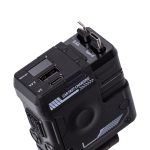 Автомобільний зарядний пристрій MECHA з висувними кабелями та портами USB/Type-C Чорний HP-A1B