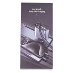 Автомобільний зарядний пристрій з висувними кабелями та портами USB-A/USB-C HP-C1 - Зображення 6