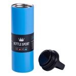 Термос металевий 500 мл Bottle Sport з вакуумною ізоляцією синій HPGM5009BL - Зображення 2