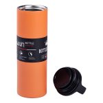 Термос металевий 500 мл Bottle Sport з вакуумною ізоляцією помаранчевий HPGM5009O - Зображення 2