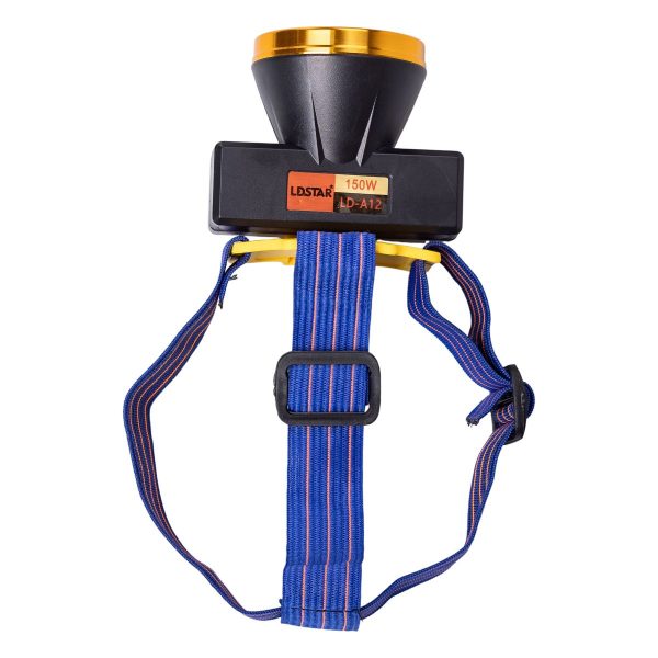 Налобний ліхтар акумуляторний 7х7х5 см LED 3 режими роботи HP-JG-2