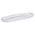 Блюдо сервірувальне 39х13.5х2.5 см скляне для закусок канапе фруктів HP-YH-13 - Зображення 6