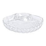 Блюдо сервірувальне для закусок із соусником 21х19х3 см скляне HP-YH-58 - Зображення 6