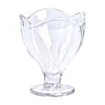 Набір креманок на ніжці 6 шт креманки скляні для десертів, морозива, желе набір 180 мл HP-YH-64 - Зображення 4