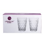 Набір скляних склянок 6 шт. 400 мл для лимонадів, соку, води, коктейлів HP-YH-9 - Зображення 4