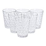 Набір скляних склянок 6 шт. 400 мл для лимонадів, соку, води, коктейлів HP-YH-9