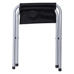 Розкладний стіл + 4 стільці кемпінговий набір для пікніка, риболовлі, відпочинку, туризму Чорний JY-12060B - Зображення 3