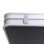 Розкладний стіл + 4 стільці кемпінговий набір для пікніка, риболовлі, відпочинку, туризму Чорний JY-12060B - Зображення 5