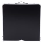 Розкладний стіл + 4 стільці кемпінговий набір для пікніка, риболовлі, відпочинку, туризму Чорний JY-12060B - Зображення 2