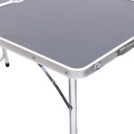 Розкладний стіл + 4 стільці кемпінговий набір для пікніка, риболовлі, відпочинку, туризму Чорний JY-12060B - Зображення 13