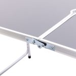 Розкладний стіл + 4 стільці кемпінговий набір для пікніка, риболовлі, відпочинку, туризму Сірий JY-12060G - Зображення 7