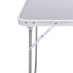 Стіл для пікніка розкладний 75×55×65 (см) Сірий Lugi JY-7555G - Зображення 5