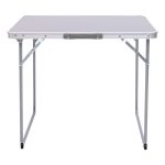 Стіл для пікніка розкладний 75×55×65 (см) Сірий Lugi JY-7555G