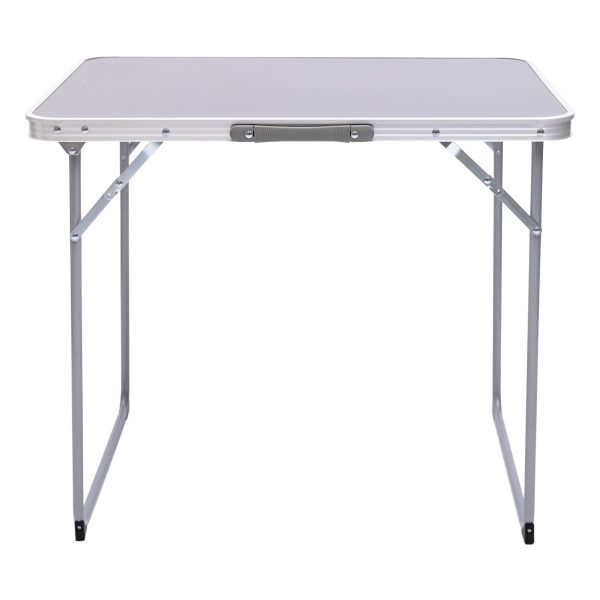 Стіл для пікніка розкладний 75×55×65 (см) Сірий Lugi JY-7555G