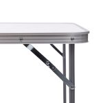 Стіл для пікніка розкладний 75×55×65 (см) Білий Lugi JY-7555W - Зображення 5