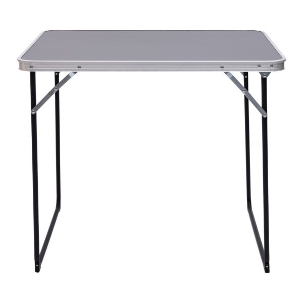 Стіл для пікніка розкладний 80×60×5.5 (см) Чорний Lugi JY-8060B