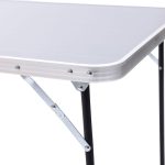 Стіл для пікніка розкладний 80×60×5.5 (см) Сірий Lugi JY-8060G - Зображення 7