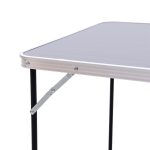 Стіл для пікніка розкладний 80×60×5.5 (см) Сірий Lugi JY-8060G - Зображення 6