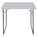 Стіл для пікніка розкладний 80×60×5.5 (см) Сірий Lugi JY-8060G