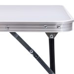 Стіл для пікніка розкладний 80×60×5.5 (см) Сірий Lugi JY-8060G - Зображення 4