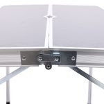 Комплект туристичний стіл + 2 лавки складні меблі Сірий Lugi JY-9060G - Зображення 11