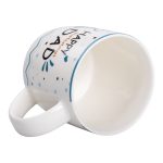 Кружка порцелянова з написами 450 (мл) Happy holidays dad RX-N240278HD - Зображення 3