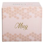 Чашка порцелянова із золотим обідком та позолоченою ручкою 320 (мл) Кремова RX-N240624CR - Зображення 5