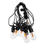 Ретро гірлянда вулична 10 LED лампочок 5 метрів S141 - Зображення 5