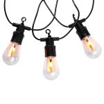 Ретро гірлянда вулична 10 LED лампочок 5 метрів S141 - Зображення 3