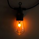 Ретро гірлянда вулична 10 LED лампочок 5 метрів S141