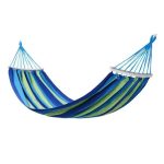 Гамак туристичний підвісний тканинний 174х80 см з планкою Синій SJ-0010-2BL