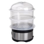 Пароварка електрична трирівнева 650 Вт 11 л з таймером і захистом від перегріву Sokany SK-07018 - Зображення 3