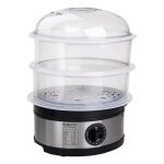 Пароварка електрична трирівнева 650 Вт 11 л з таймером і захистом від перегріву Sokany SK-07018 - Зображення 2