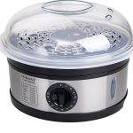 Пароварка електрична трирівнева 650 Вт 11 л з таймером і захистом від перегріву Sokany SK-07018 - Зображення 5