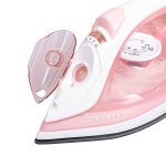 Праска парова ручна для одягу 1500 Вт з металокерамічною підошвою Рожева Sokany SK-11044 - Зображення 7