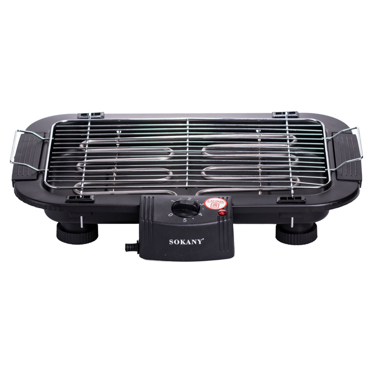 SK273BG_2-1 Електрогриль з термостатом 2000 Вт Sokany SK-273BG - Зображення 1