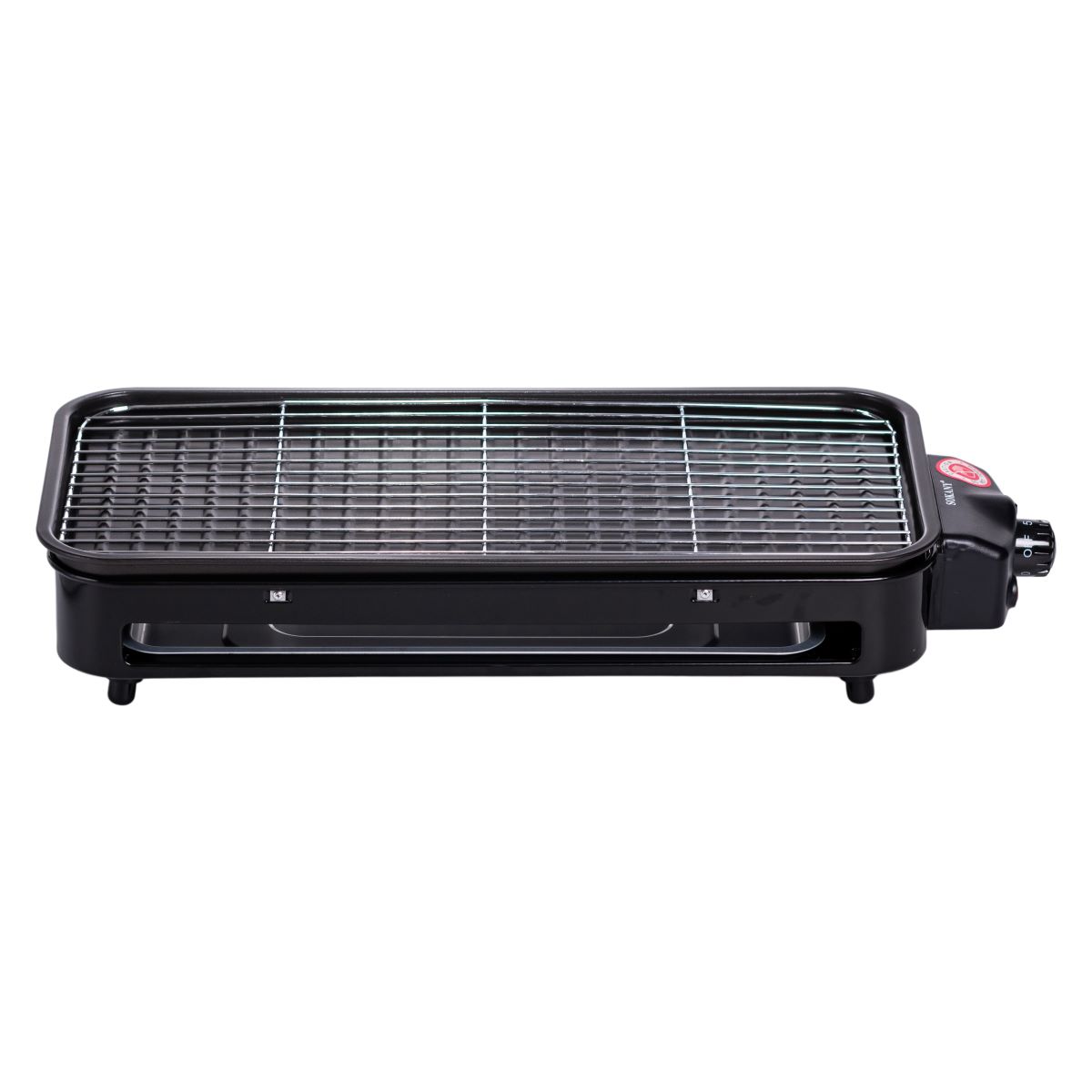 SK6112_1-1 Електричний гриль настільний чорний 1500 Вт Sokany SK-6112B - Зображення 1