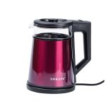 Електрочайник з автоматичним відключенням 1.7 л Sokany дисковий 2000 Вт SK-SH-1076R - Зображення 2