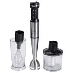 Блендер ручний занурювальний 800 Вт чаша з вінчиком подрібнювач (чопер) Sokany SK-768-4 - Зображення 2
