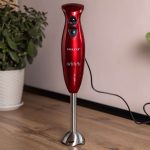 Ручний блендер занурювальний 600 Вт портативний багатофункціональний електричний Червоний SM-5011 - Зображення 8