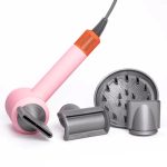 Фен стайлер для волосся 5 в 1 Supersonic Premium 1600 Вт 5 насадок 3 режими швидкості Рожевий PH770PBL - Зображення 2