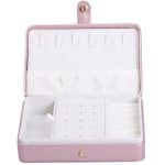 Скринька для прикрас з еко шкіри 16×11×4.7 см органайзер для ювелірних виробів HP-5-30PP