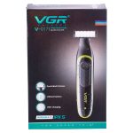 Тример для волосся та бороди з 3 насадками Чорний VGR HP-V-017 - Зображення 9