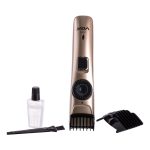 Машинка для стрижки волосся та бороди на акумуляторі з насадками Золотистий VGR HP-V-031 - Зображення 2