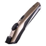 Машинка для стрижки волосся та бороди на акумуляторі з насадками Золотистий VGR HP-V-031 - Зображення 3