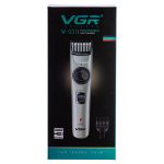 Машинка для стрижки волосся та бороди на акумуляторі з насадками Золотистий VGR HP-V-031 - Зображення 10