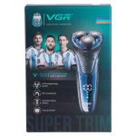 Електробритва чоловіча з LED-дисплеєм професійна VGR HP-V-306 - Зображення 9